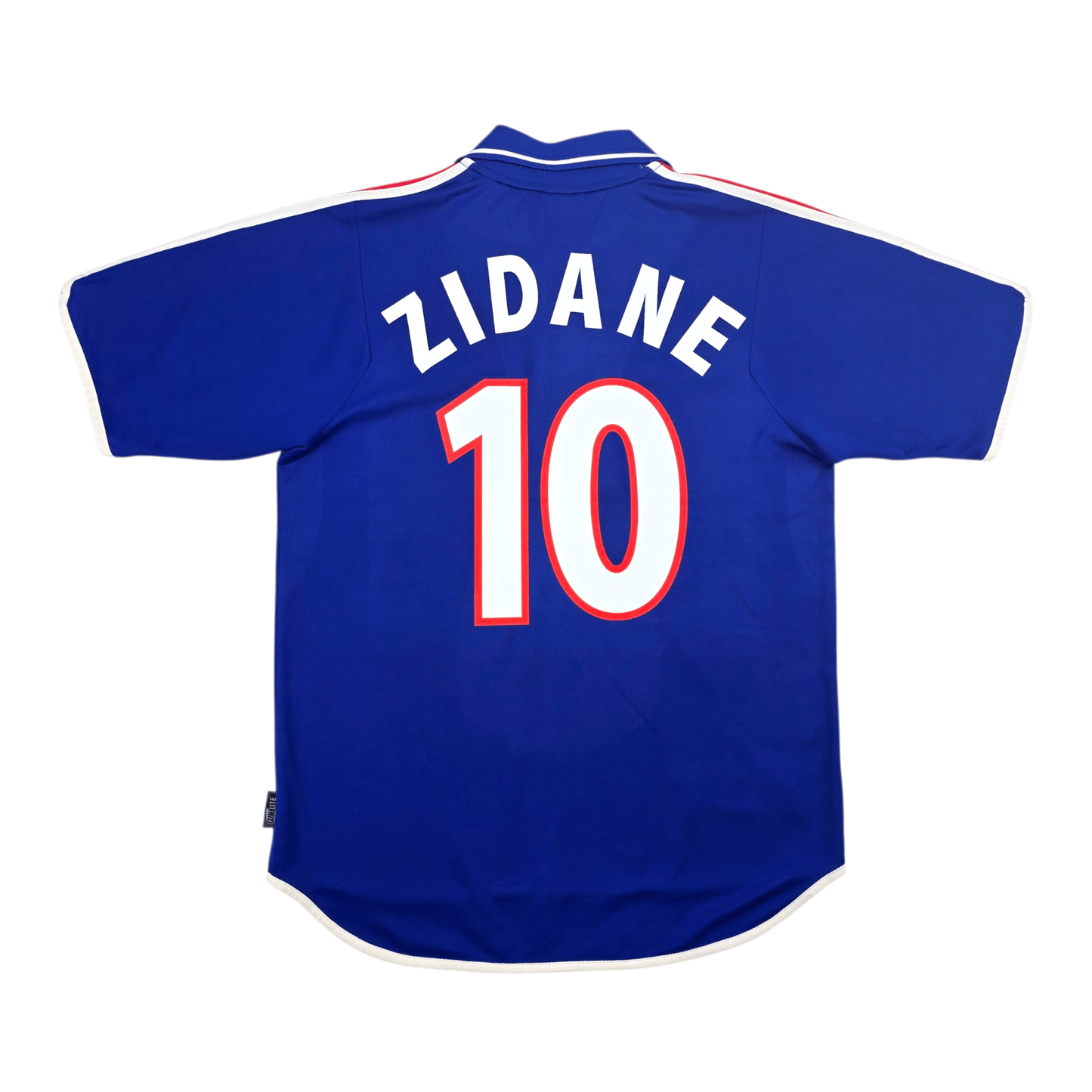 2000/02 France Home Football Shirt (M) Adidas #10 Zidane