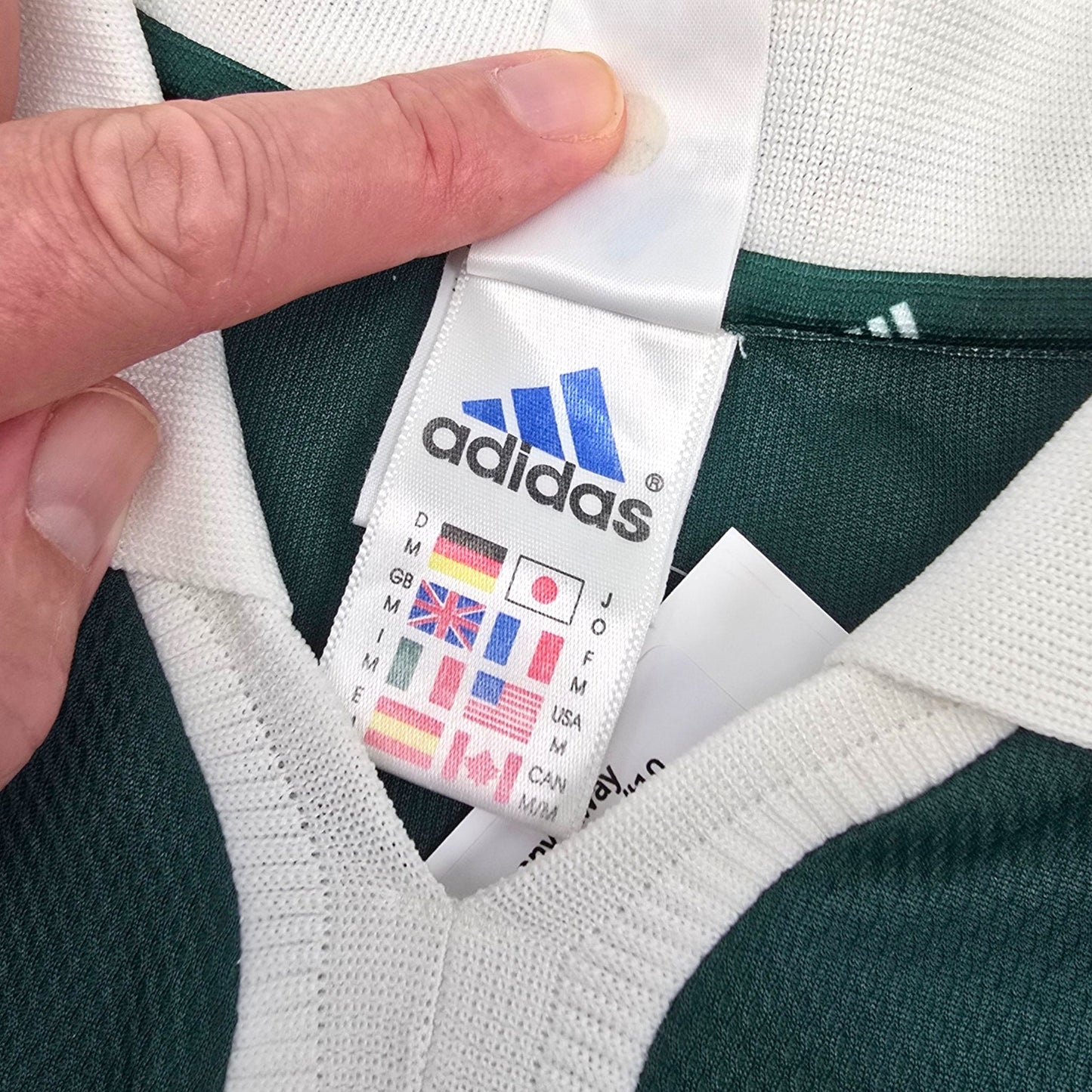 2000/02 Germany Away Football Shirt (M) Adidas #10 Matthaus