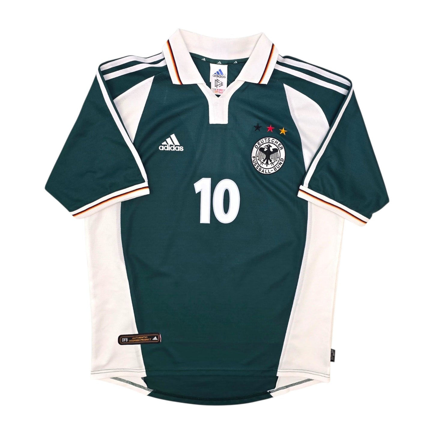 2000/02 Germany Away Football Shirt (M) Adidas #10 Matthaus