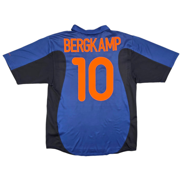 2000/02 Holland Away Football Shirt (M) Nike #10 Bergkamp