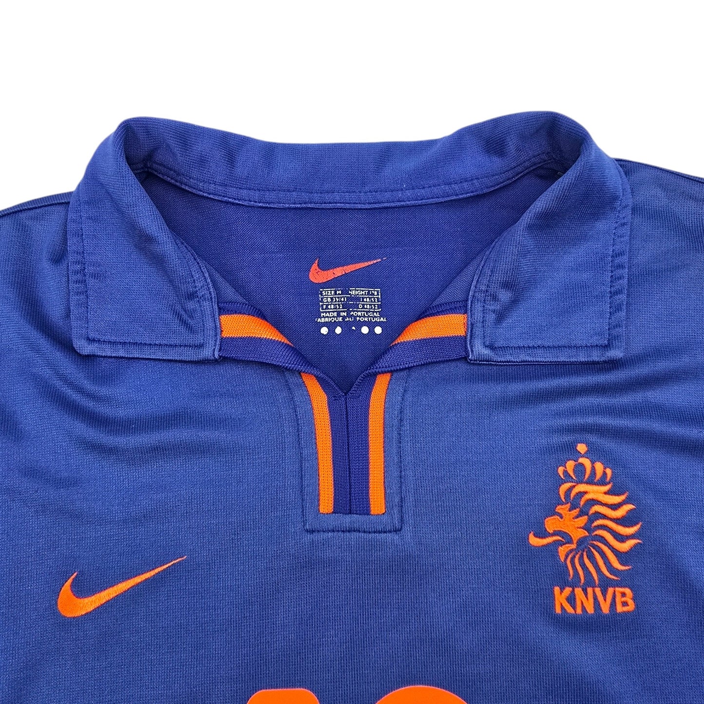 2000/02 Holland Away Football Shirt (M) Nike #10 Bergkamp