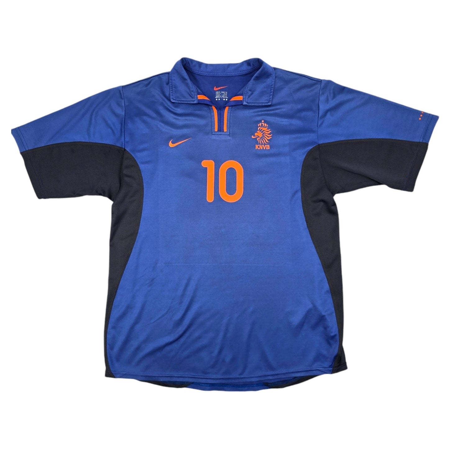 2000/02 Holland Away Football Shirt (M) Nike #10 Bergkamp