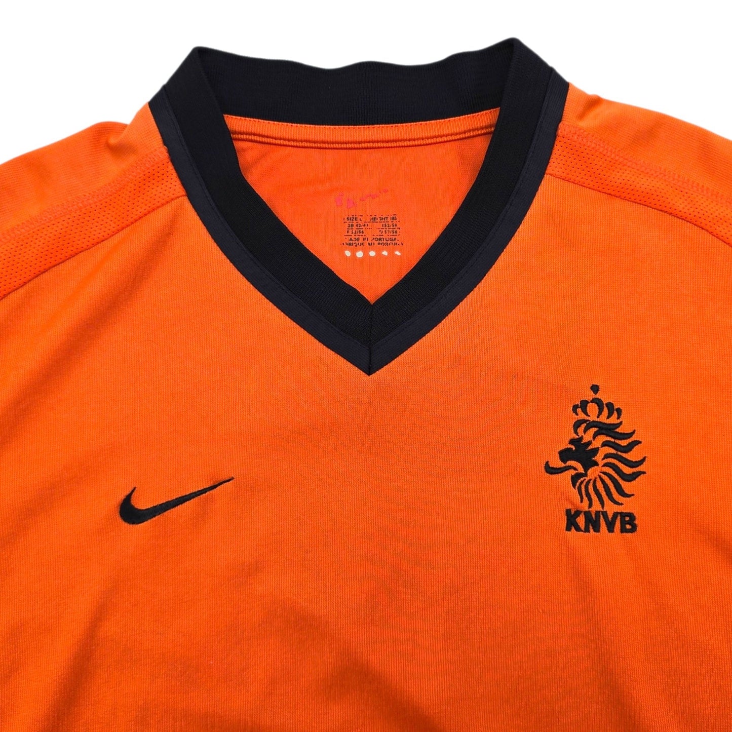2000/02 Holland Home Football Shirt (L) Nike