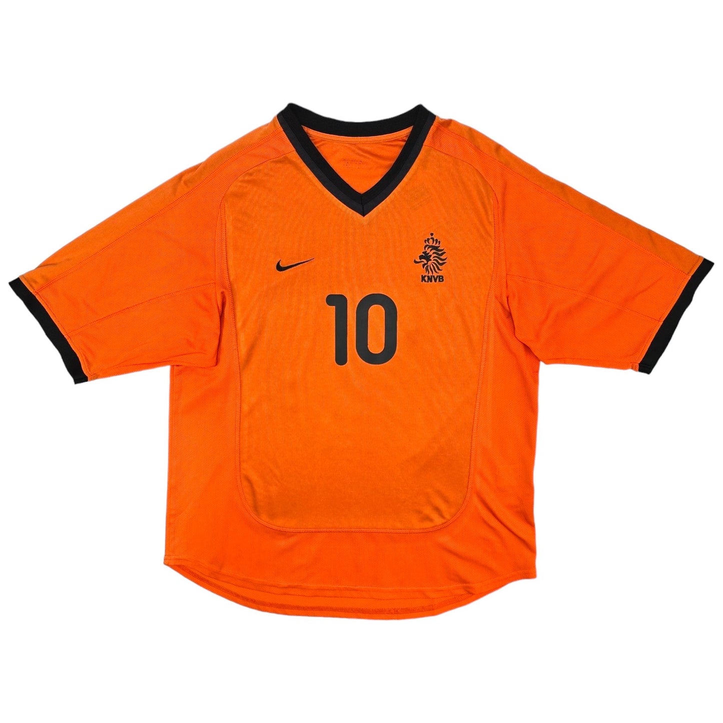 2000/02 Holland Home Football Shirt (M) Nike #10 Bergkamp