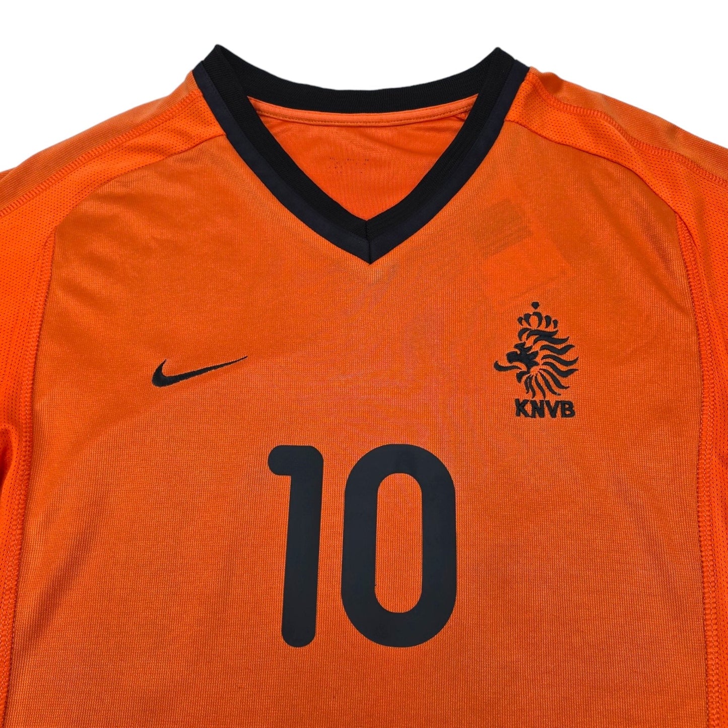 2000/02 Holland Home Football Shirt (M) Nike #10 Bergkamp