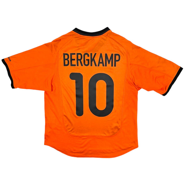 2000/02 Holland Home Football Shirt (M) Nike #10 Bergkamp