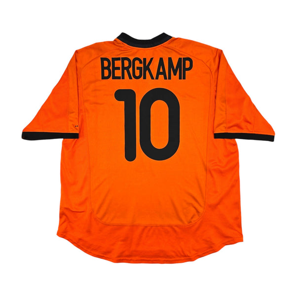 2000/02 Holland Home Football Shirt (XL) Nike #10 Bergkamp