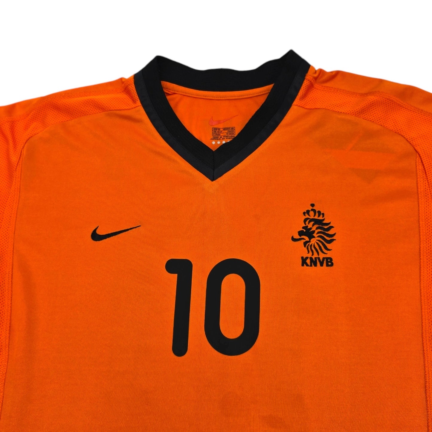 2000/02 Holland Home Football Shirt (XL) Nike #10 Bergkamp