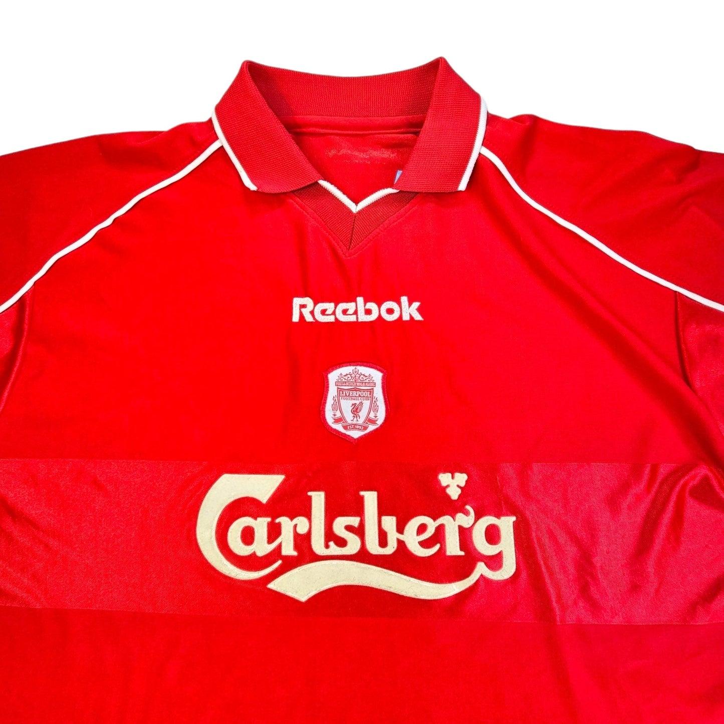 2000/02 Liverpool Home Football Shirt (L) Reebok
