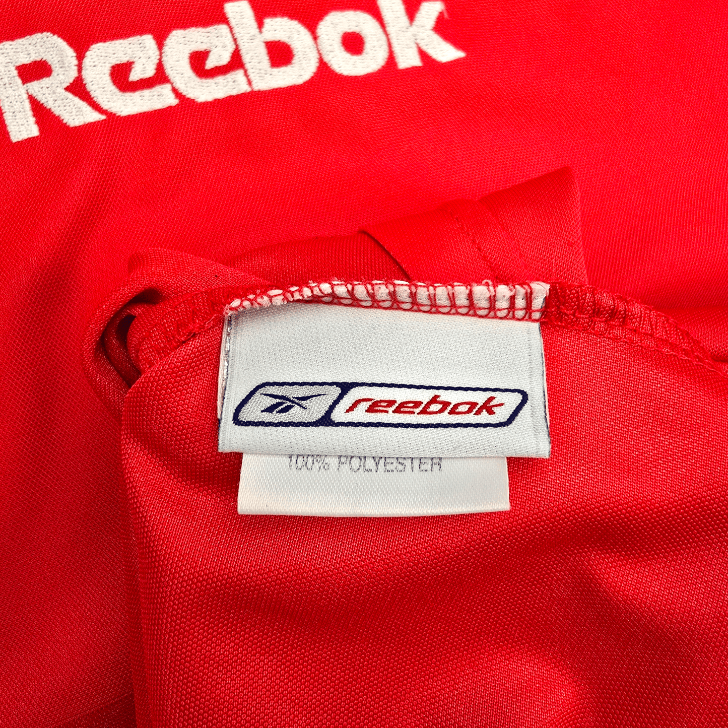 2000/02 Liverpool Home Football Shirt (M) Reebok #4 Hyypia