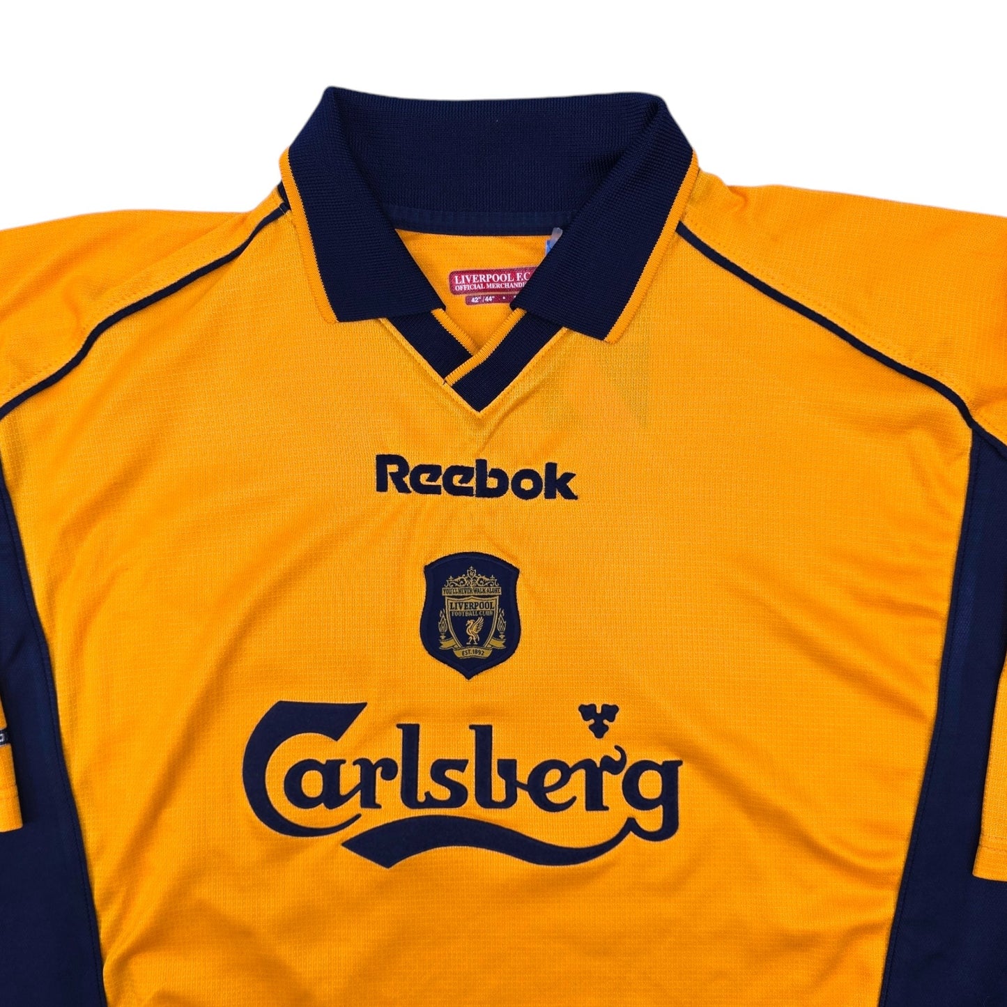 2000/02 Liverpool Third Football Shirt (L) Reebok