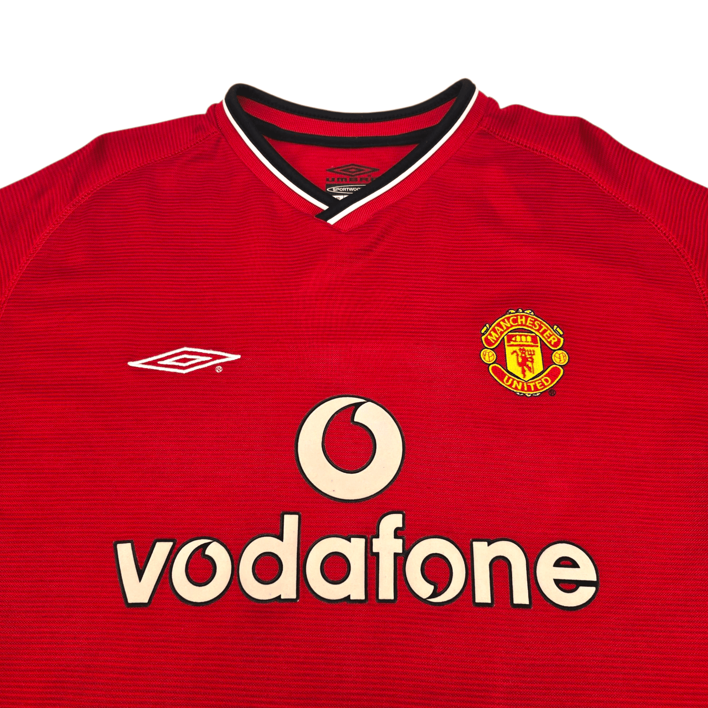 2000/02 Manchester United Home Football Shirt (2XL) Umbro #10 V.Nistelrooy