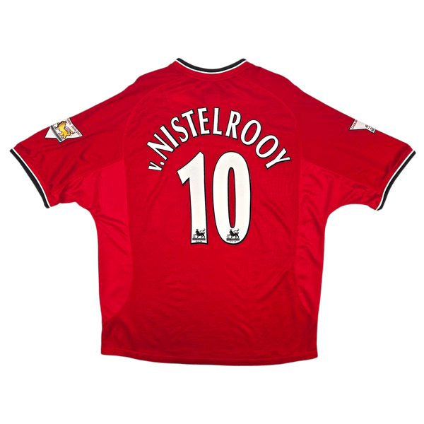 2000/02 Manchester United Home Football Shirt (2XL) Umbro #10 V.Nistelrooy