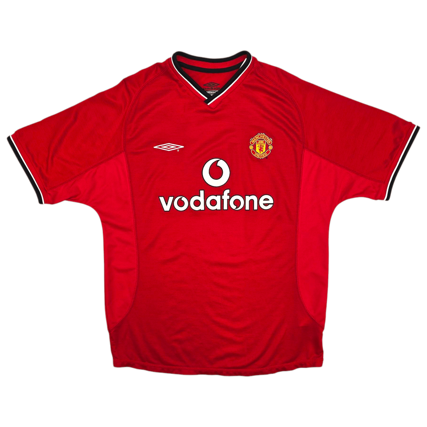2000/02 Manchester United Home Football Shirt (L) Umbro #7 Beckham