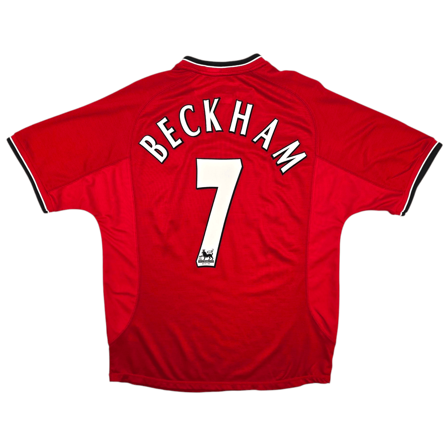 2000/02 Manchester United Home Football Shirt (L) Umbro #7 Beckham