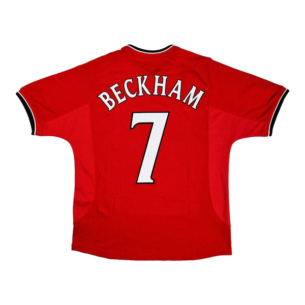 2000/02 Manchester Utd Home Football Shirt (M) Umbro #7 Beckham