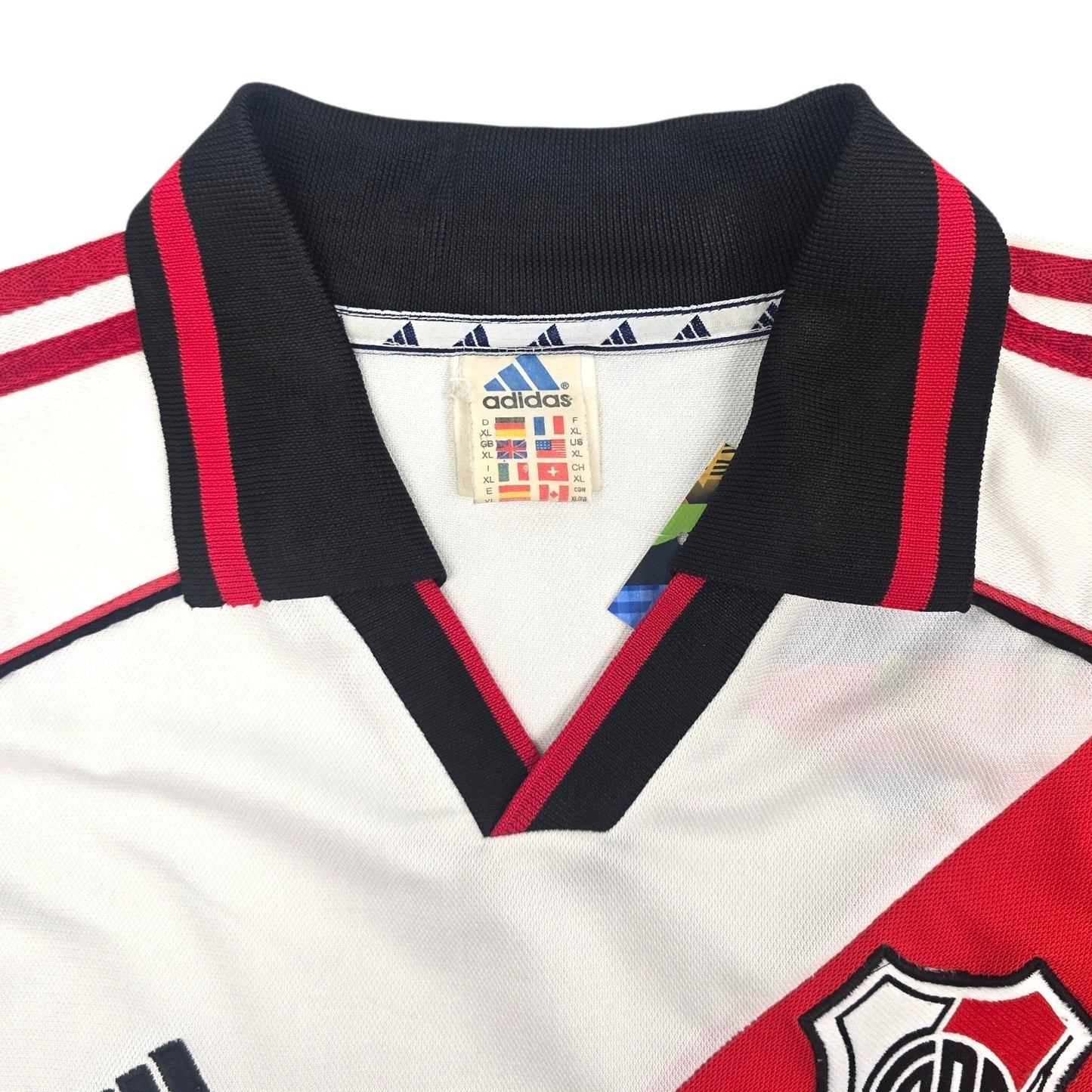 2000/02 River Plate Home Football Shirt (XL) Adidas