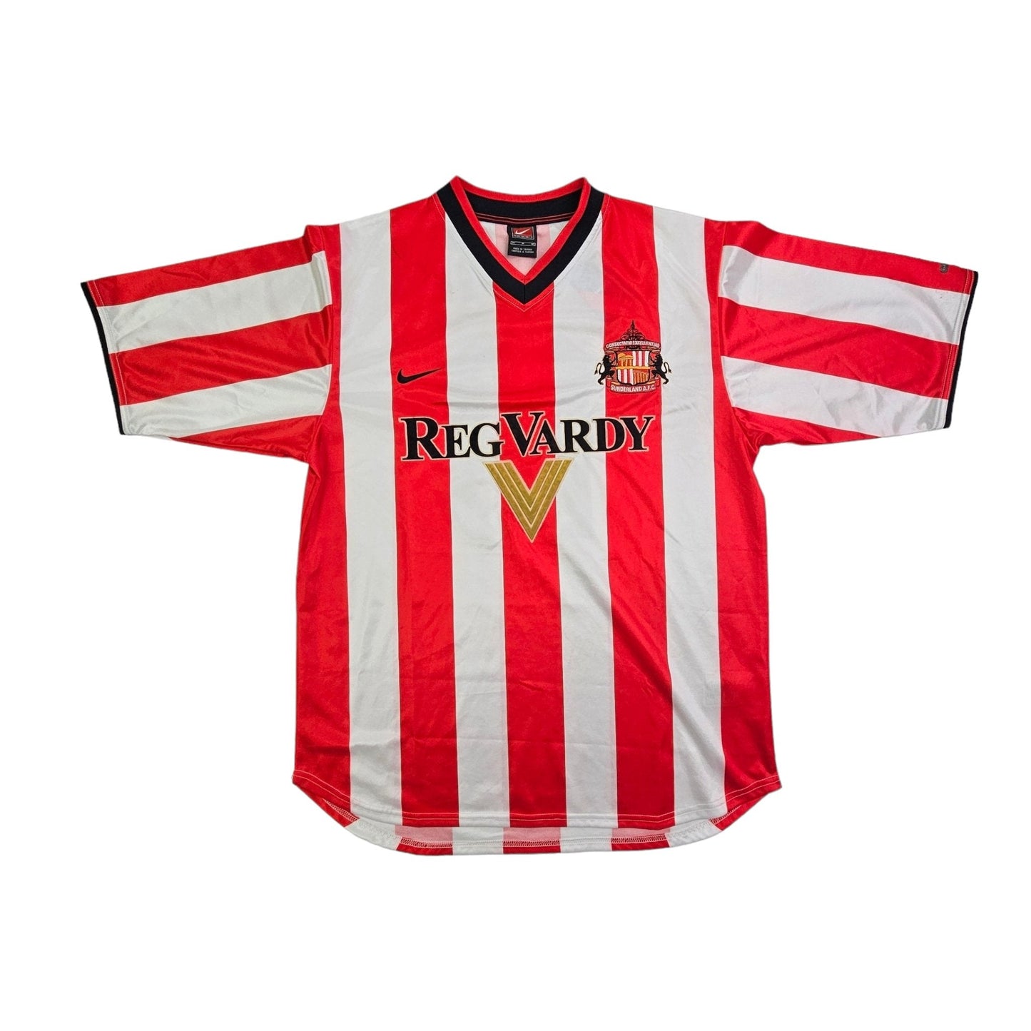 2000/02 Sunderland Home Football Shirt (M) Nike #10 Phillips