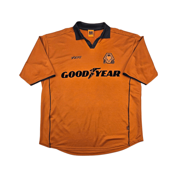 2000/02 Wolverhampton Wanderers Home Football Shirt (XL) WWFC