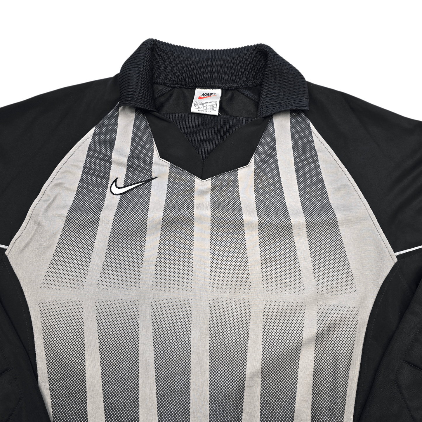 2000s Template Goal Keeper Football Shirt (M) Nike #1 (Grey)