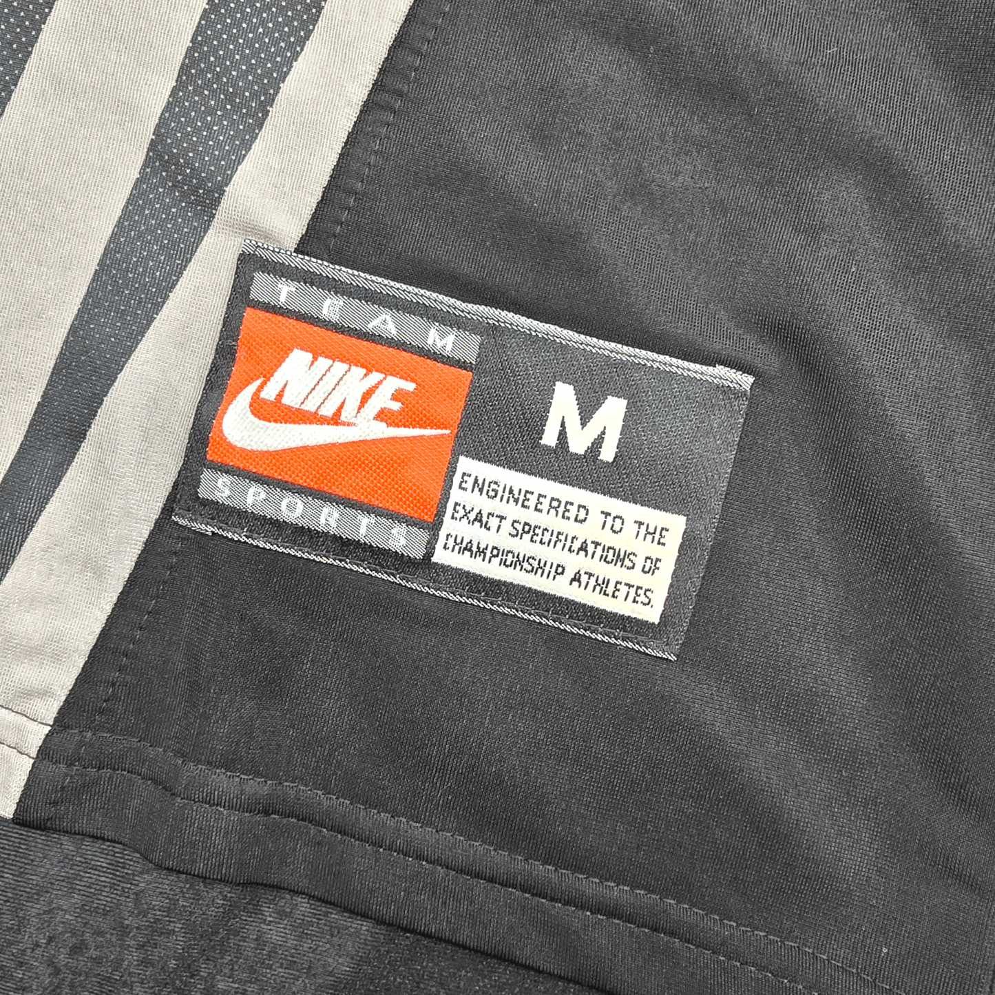 2000s Template Goal Keeper Football Shirt (M) Nike #1 (Grey)