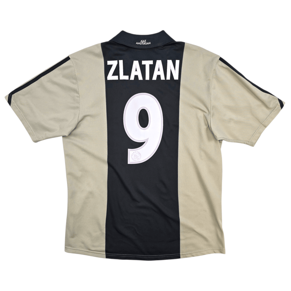 2001/02 Ajax Away Football Shirt (L) Adidas #9 Ibrahimovic
