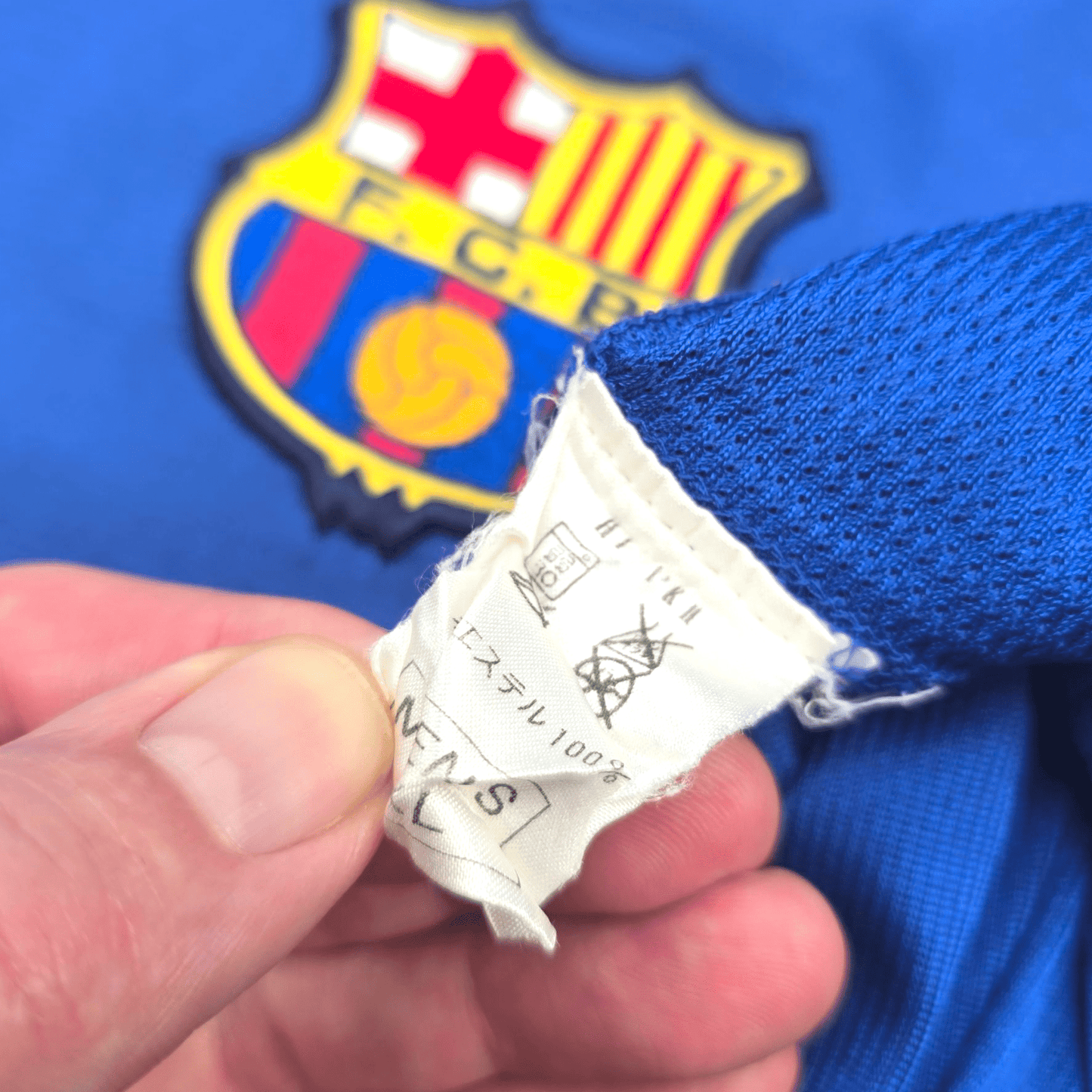 2001/02 Barcelona Third Football Shirt (XL) Nike #10 Rivaldo