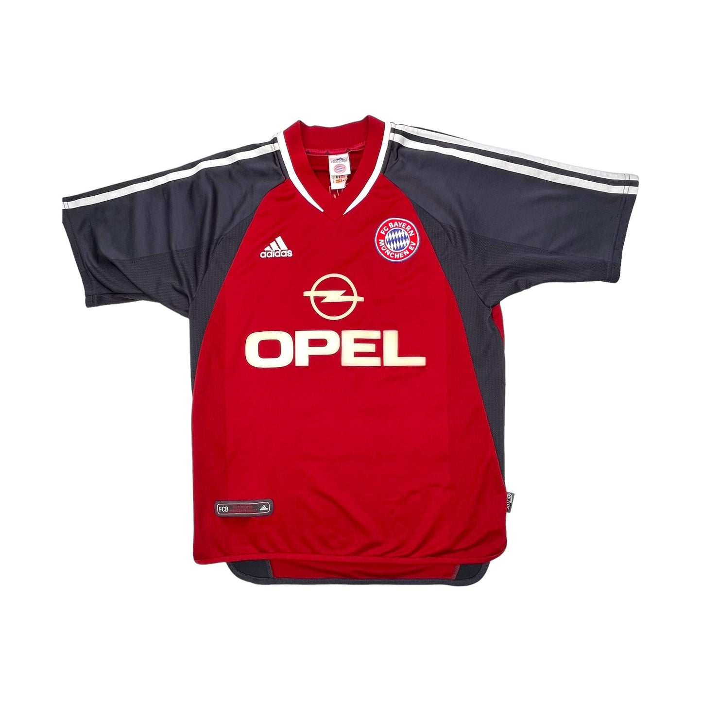 2001/02 Bayern Munich Home Football Shirt (S) Adidas # 21 Zickler