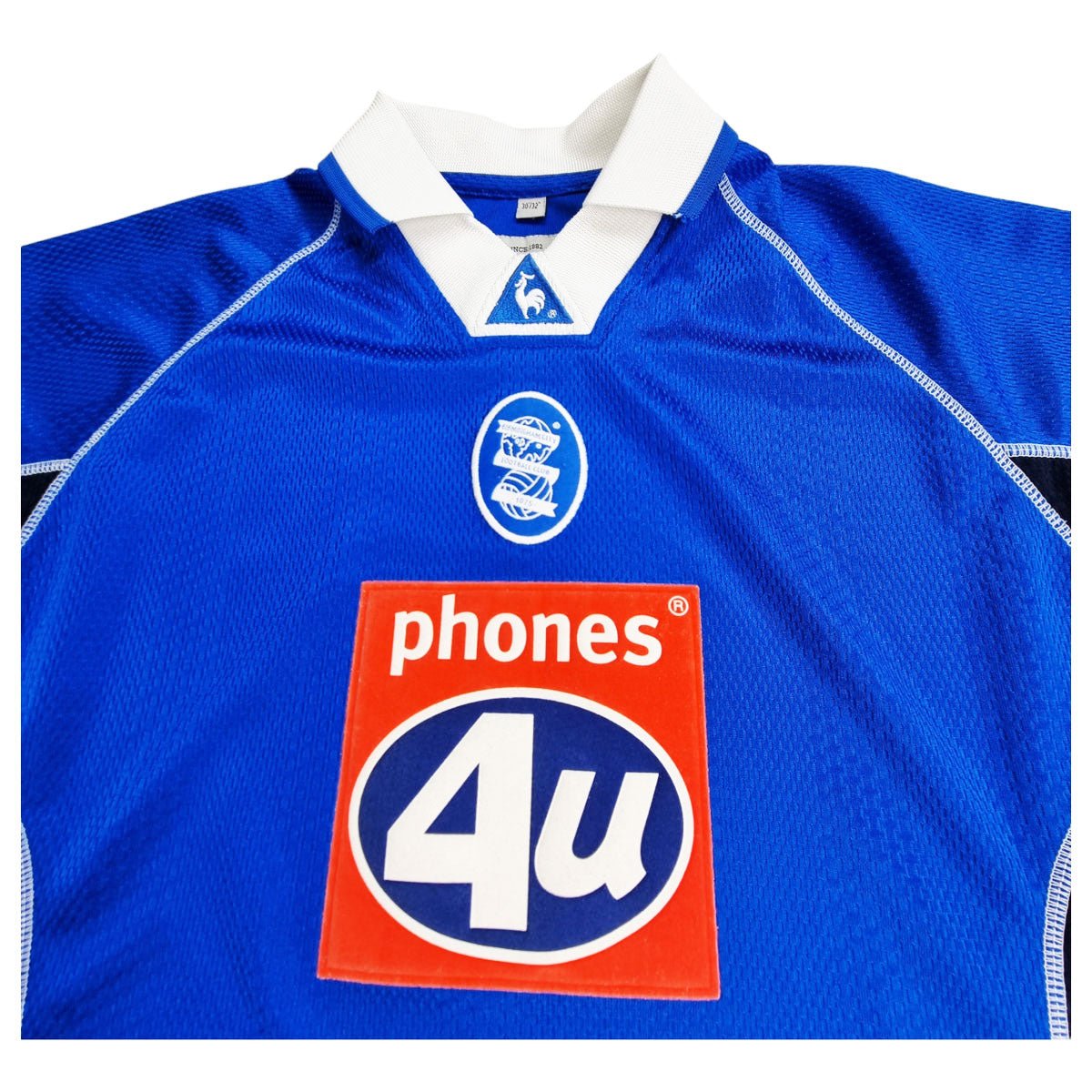 2001/02 Birmingham City Home Football Shirt (XS) Le Coq Sportif