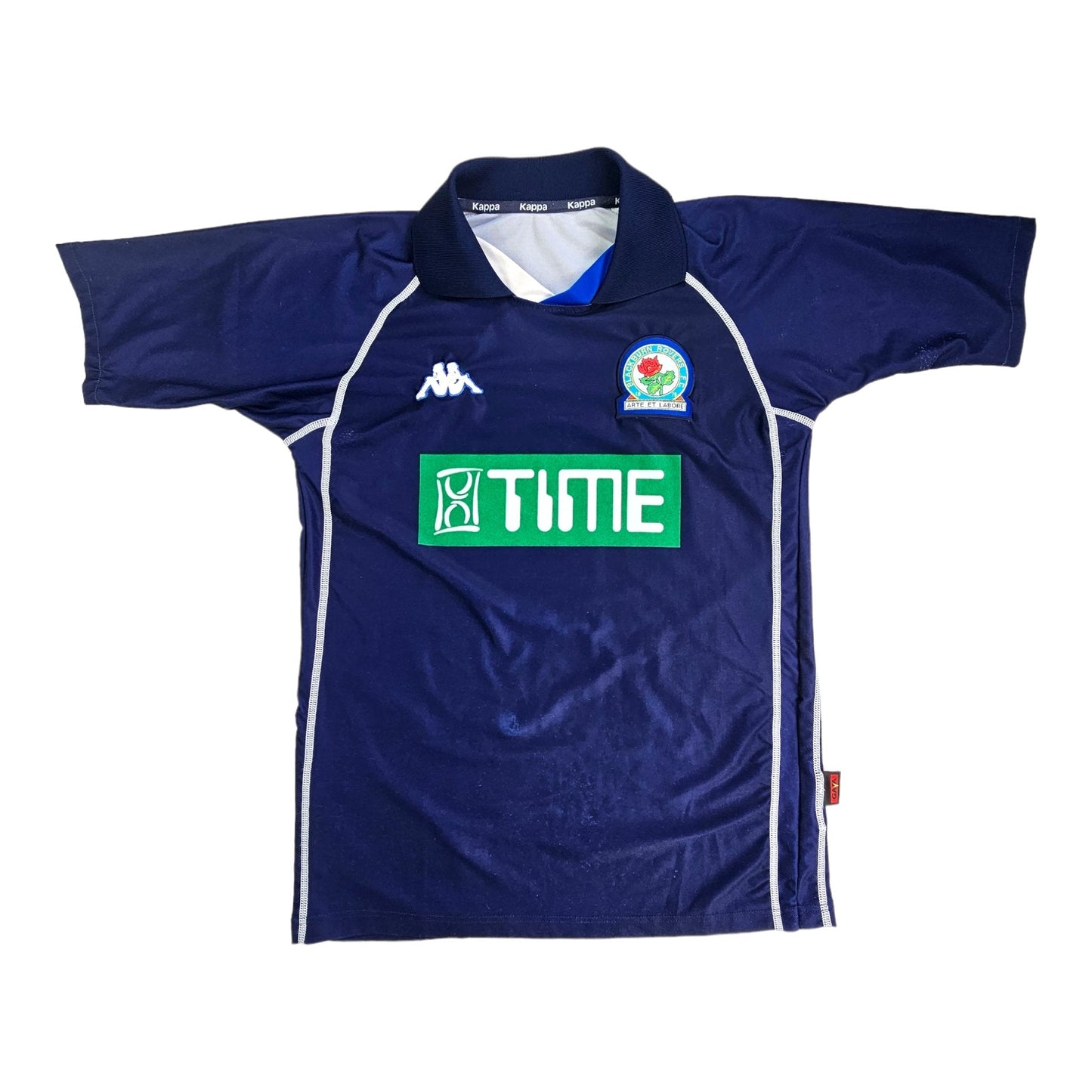 2001/02 Blackburn Rovers Away Football Shirt (M) Kappa