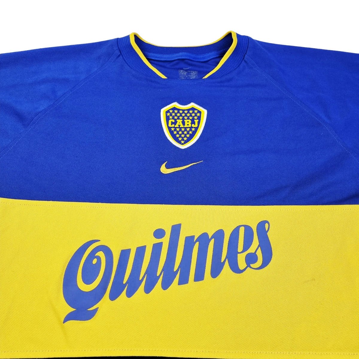 2001/02 Boca Juniors Home Football Shirt (L) Nike