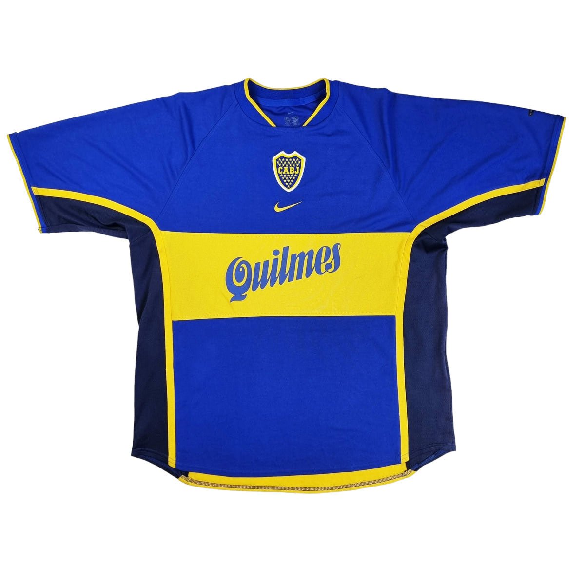 2001/02 Boca Juniors Home Football Shirt (L) Nike