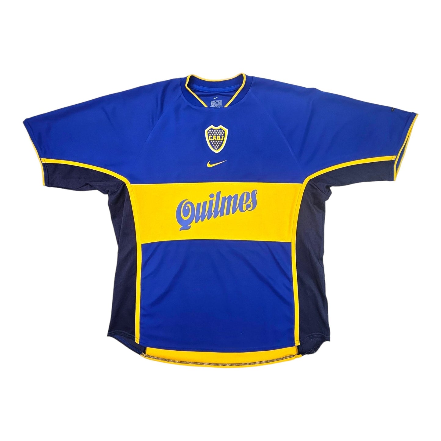 2001/02 Boca Juniors Home Football Shirt (L) Nike