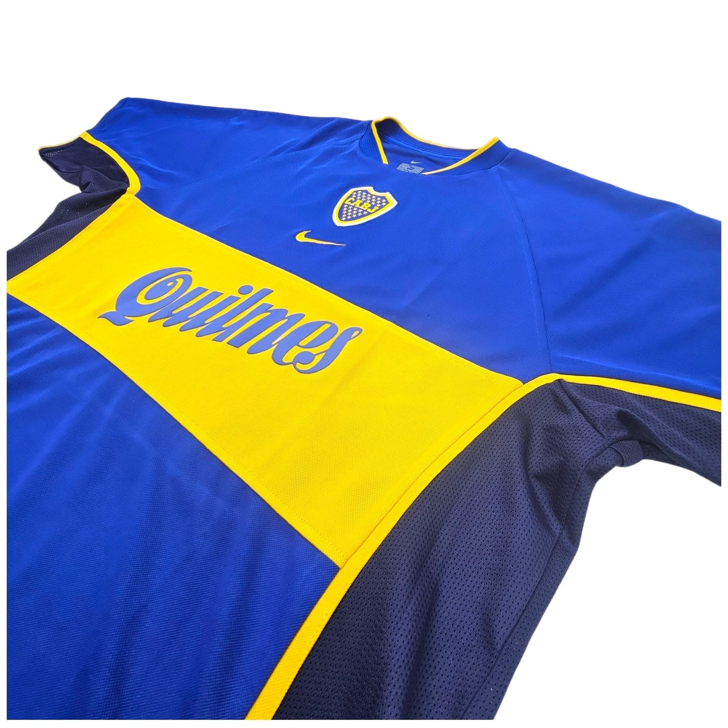 2001/02 Boca Juniors Home Football Shirt (L) Nike