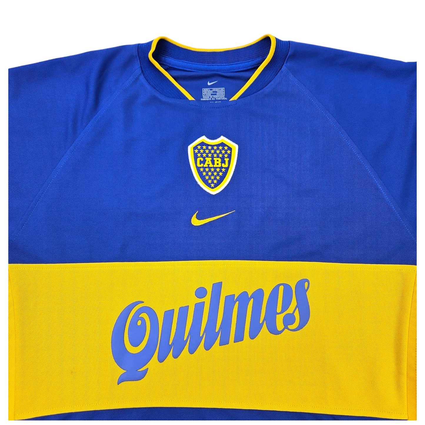 2001/02 Boca Juniors Home Football Shirt (L) Nike