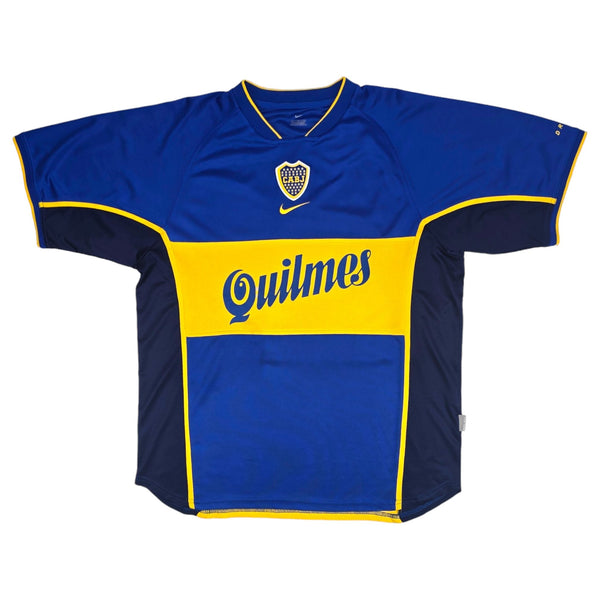 2001/02 Boca Juniors Home Football Shirt (L) Nike