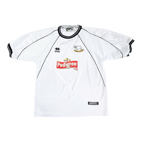 2001/02 Derby County Home Football Shirt (M) Errea