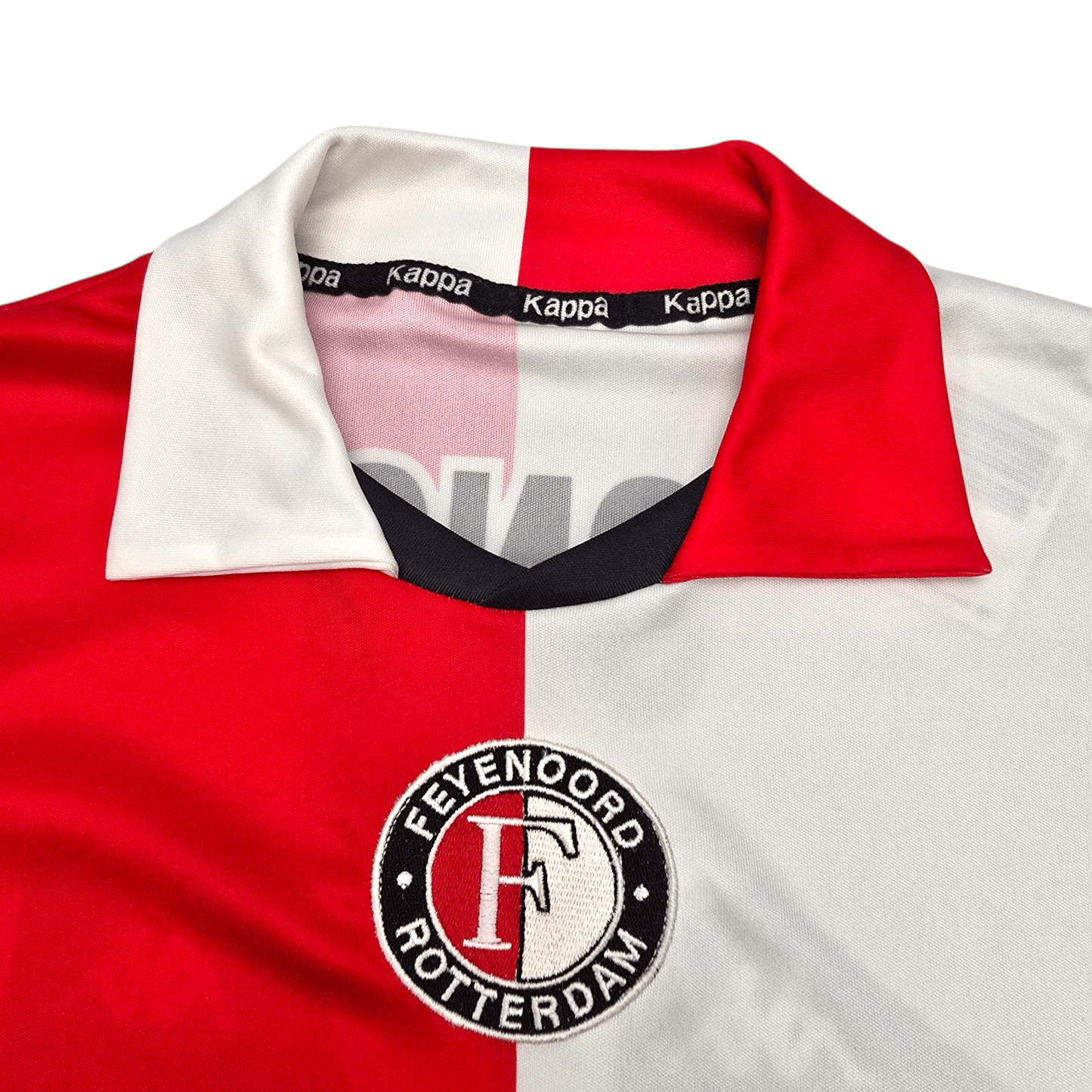 2001/02 Feyenoord Home Football Shirt (L) Kappa #14 Ono