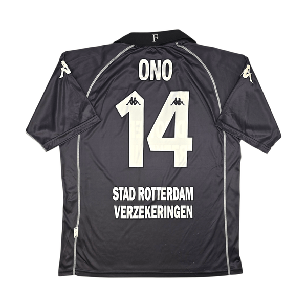 2001/02 Feyenoord Third Football Shirt (L) Kappa #14 Ono