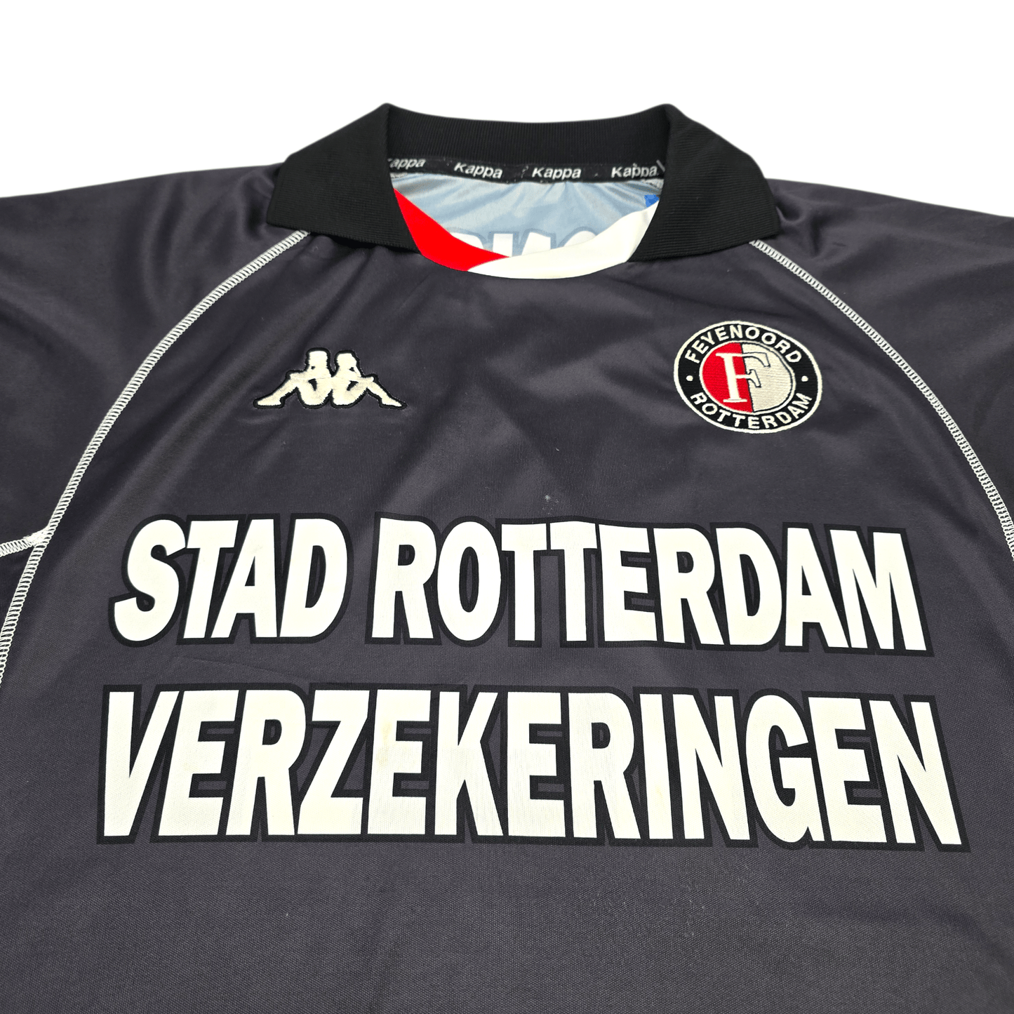 2001/02 Feyenoord Third Football Shirt (L) Kappa #14 Ono