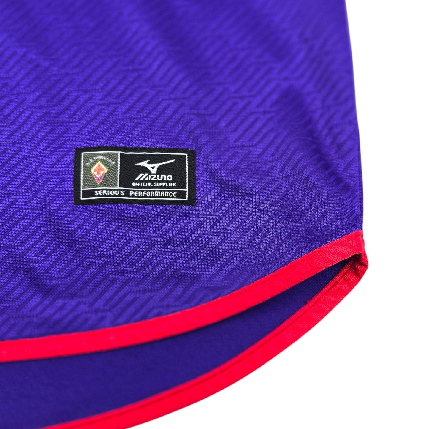 2001/02 Fiorentina Home Football Shirt (L) Mizuno