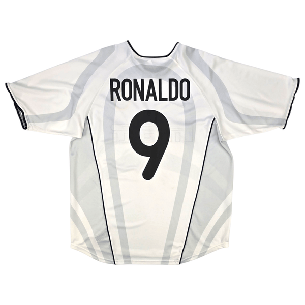 2001/02 Inter Milan Away Football Shirt (XL) Nike #9 Ronaldo