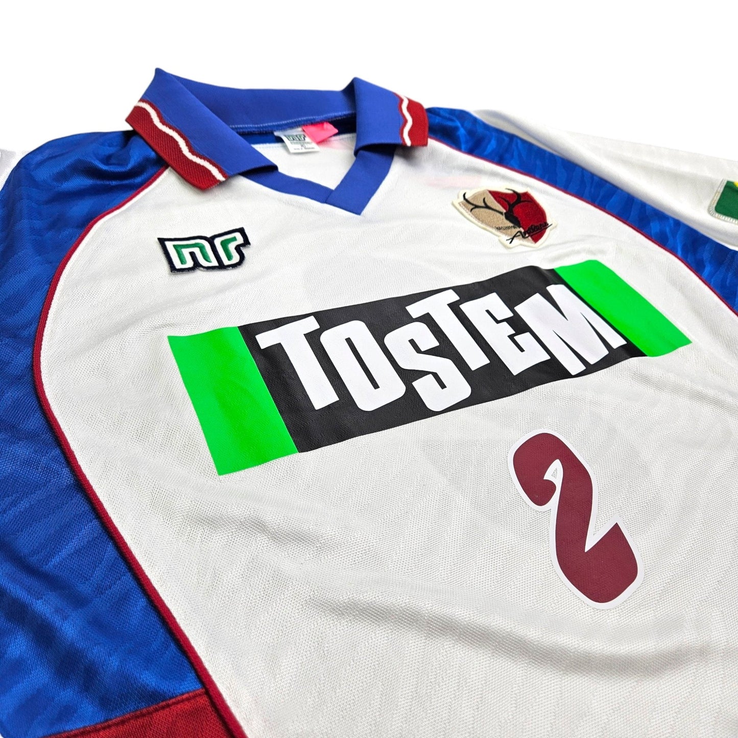 2001/02 Kashima Antlers Away Football Shirt (M) Ennerre #2
