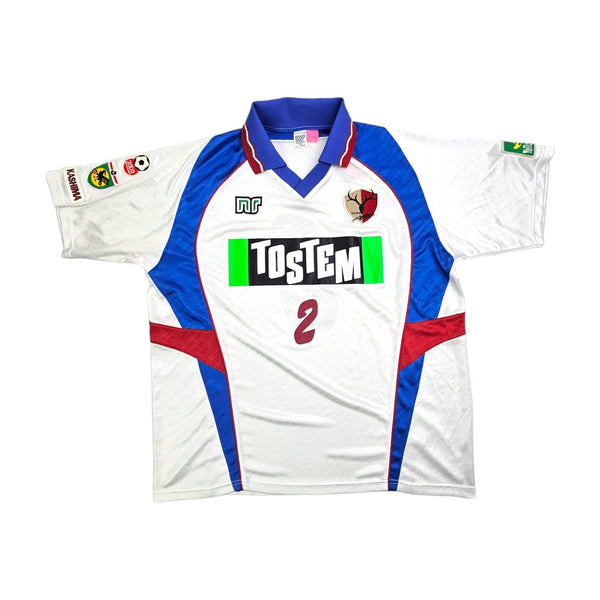 2001/02 Kashima Antlers Away Football Shirt (M) Ennerre #2