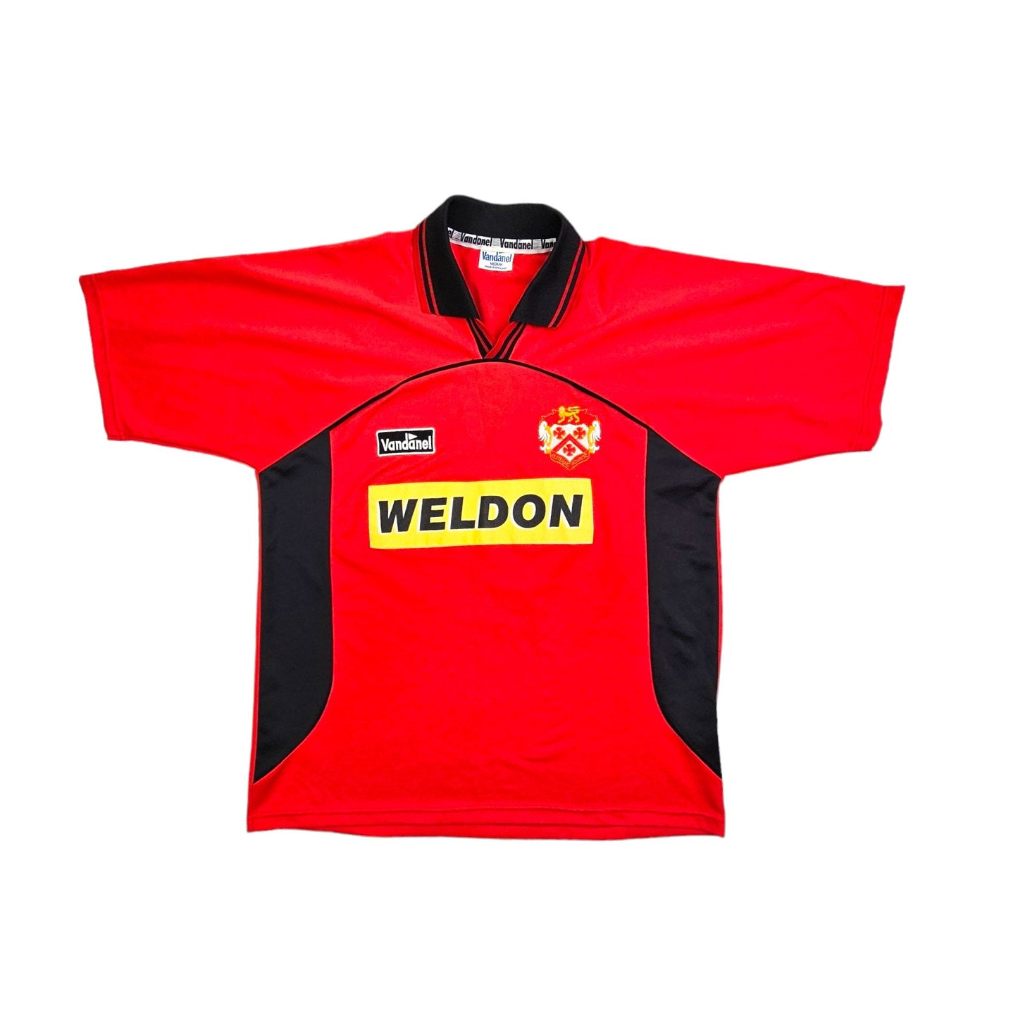 2001/02 Kettering Town FC Home Football Shirt (M) Vandanel