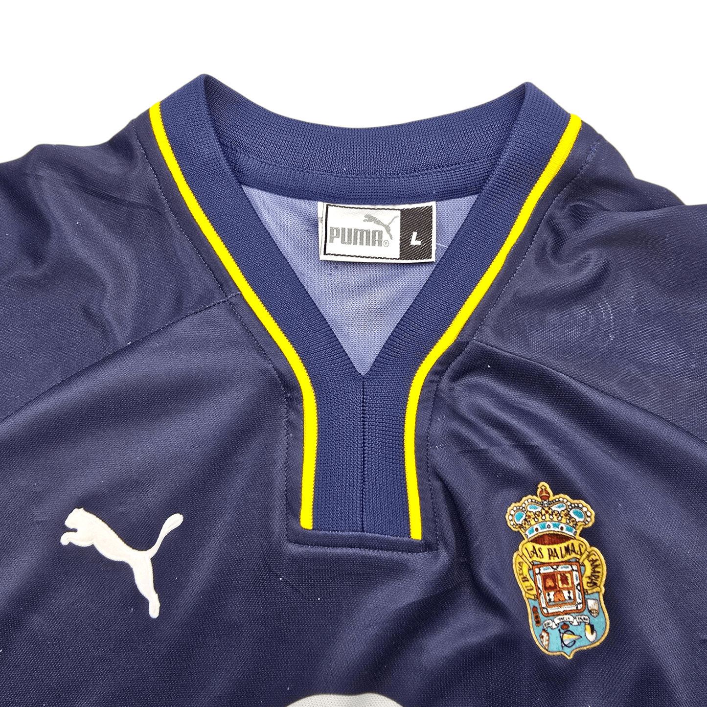 2001/02 Las Palmas Away Football Shirt (L) Puma