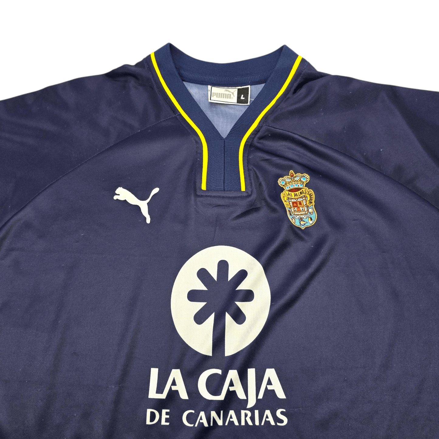 2001/02 Las Palmas Away Football Shirt (L) Puma