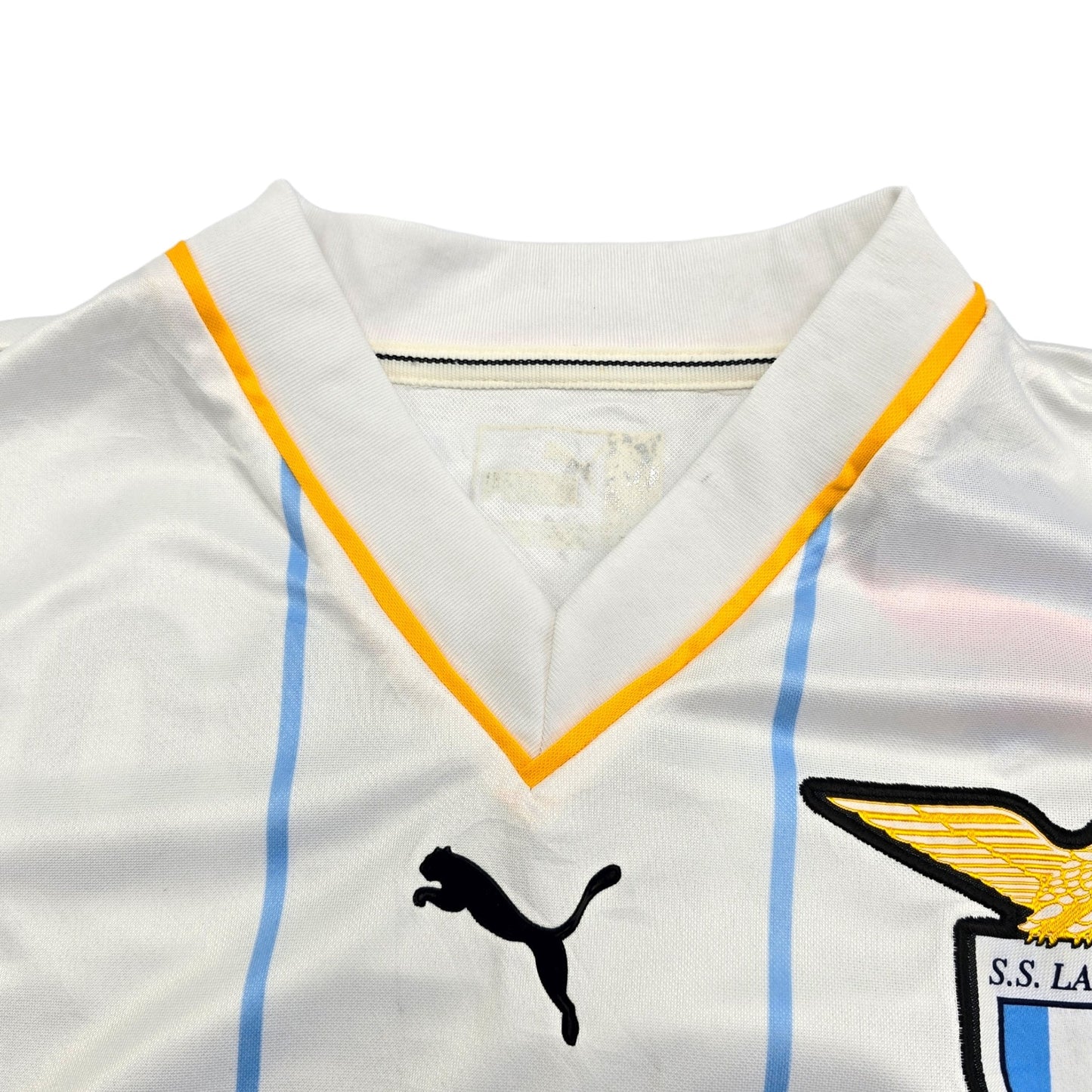 2001/02 Lazio Away Football Shirt (L) Puma #10 Crespo