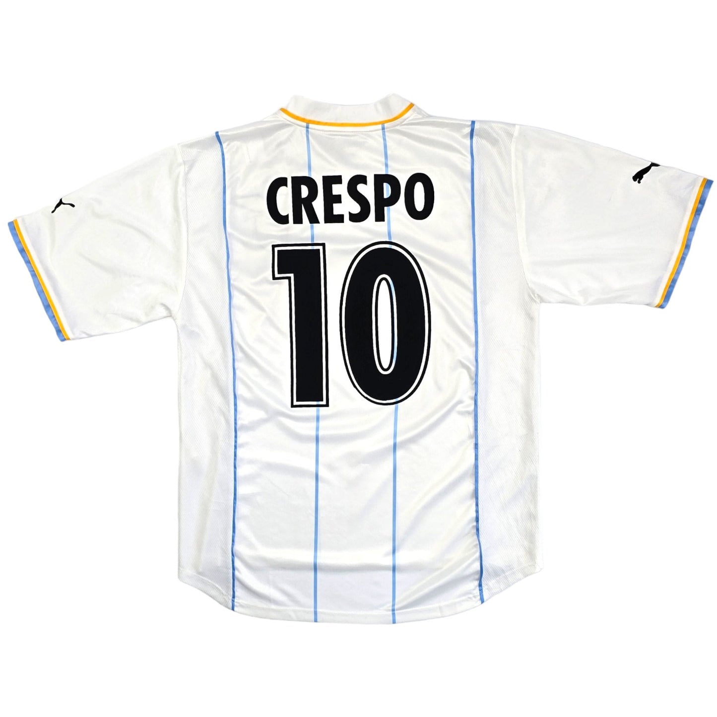 2001/02 Lazio Away Football Shirt (L) Puma #10 Crespo