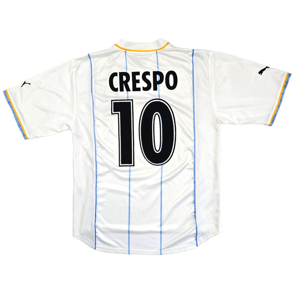 2001/02 Lazio Away Football Shirt (L) Puma #10 Crespo